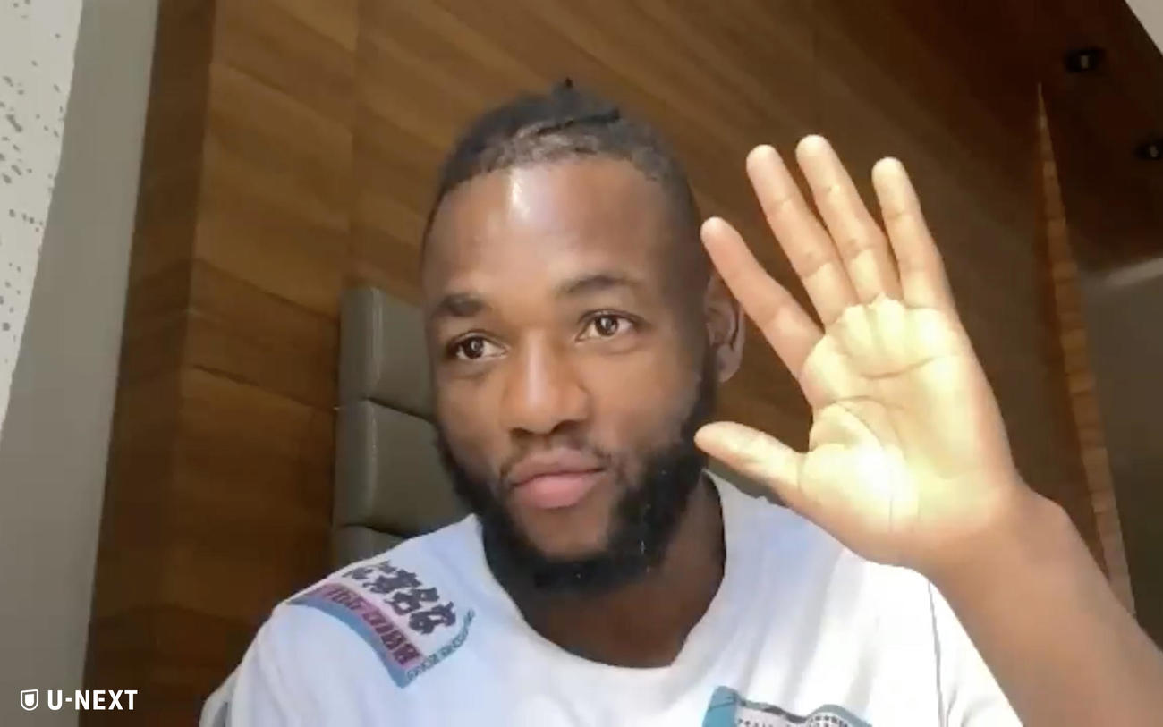 UFC 293：アデサニヤvs.ストリックランドで、フェリペ・ドス・サントスとの一戦を迎えるUFC3連勝中のマネル・ケイプ（C）U－NEXT