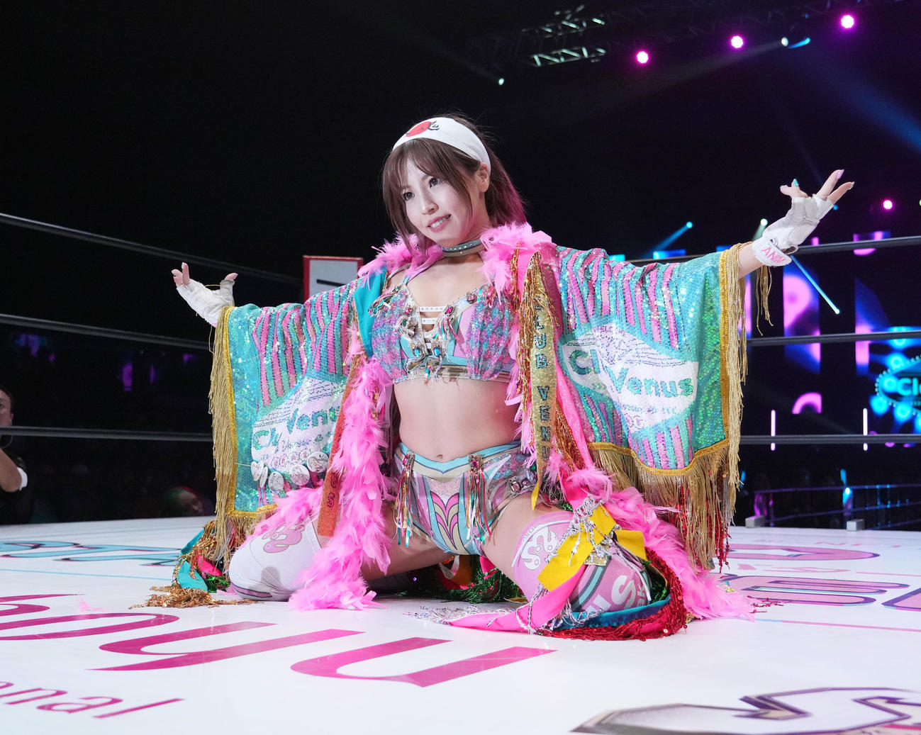 5★STAR GP 2023　入場する白川未奈（撮影・菅敏）