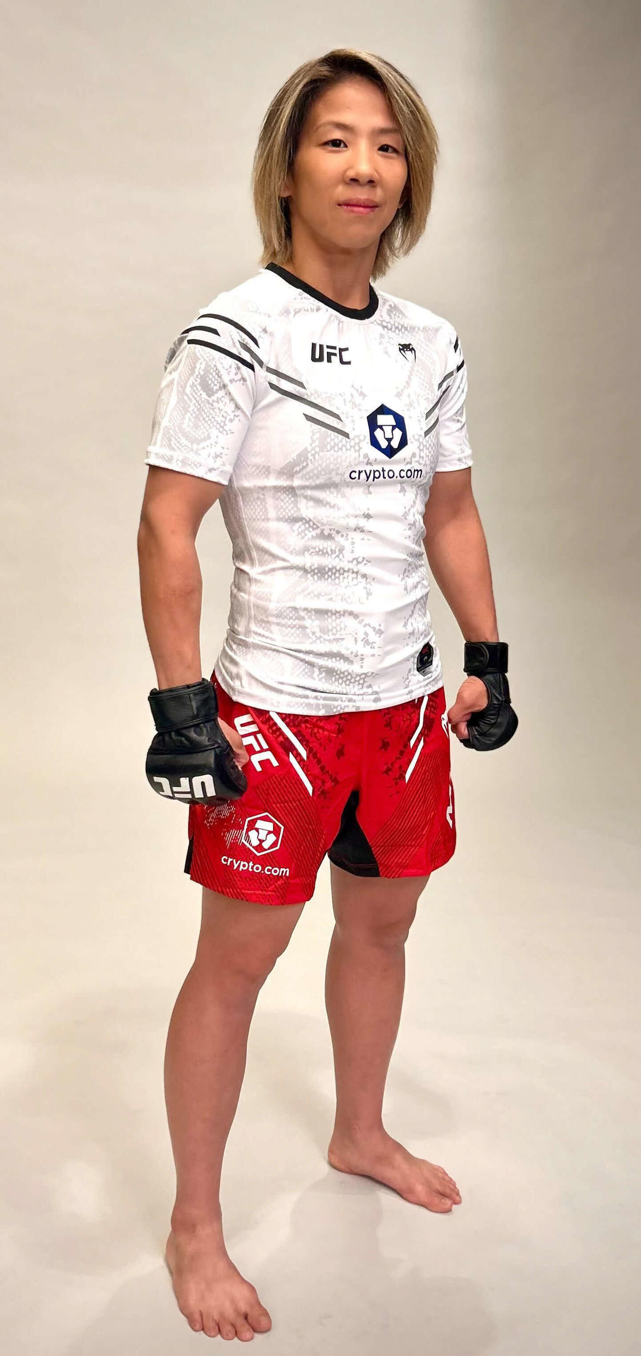 約2年4カ月ぶりの試合で「相手の心を折りにいきたい」と意気込むUFC女子ストロー級の村田夏南子（C)Zuffa LLC／UFC