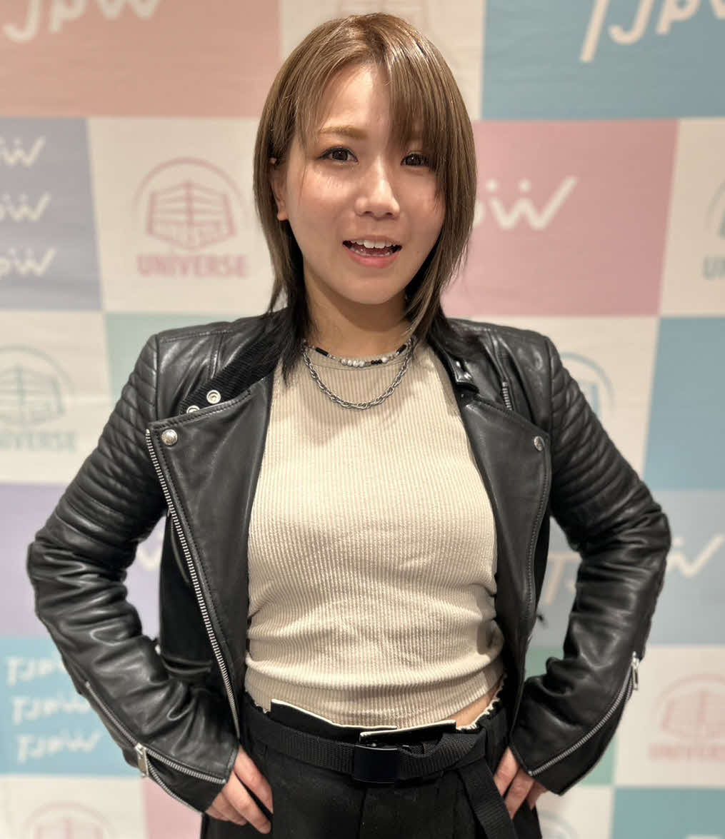 27日後楽園大会で、半年ぶりに復帰する坂崎ユカ（東京女子プロレス提供）