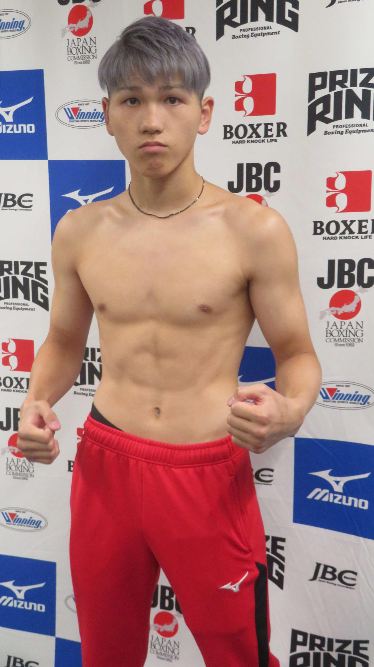 東日本新人王フェザー級決勝へ計量パスした大橋ジムの山川健太