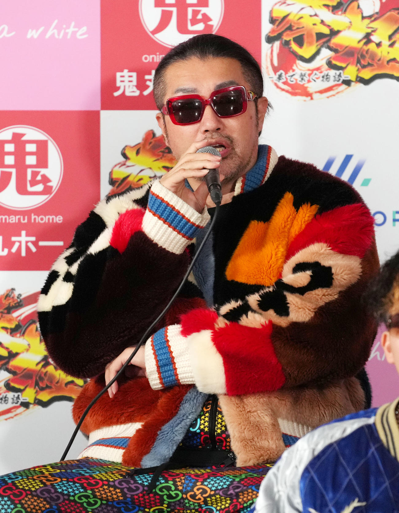試合への意気込みを語る奥野卓志（撮影・横山健太）
