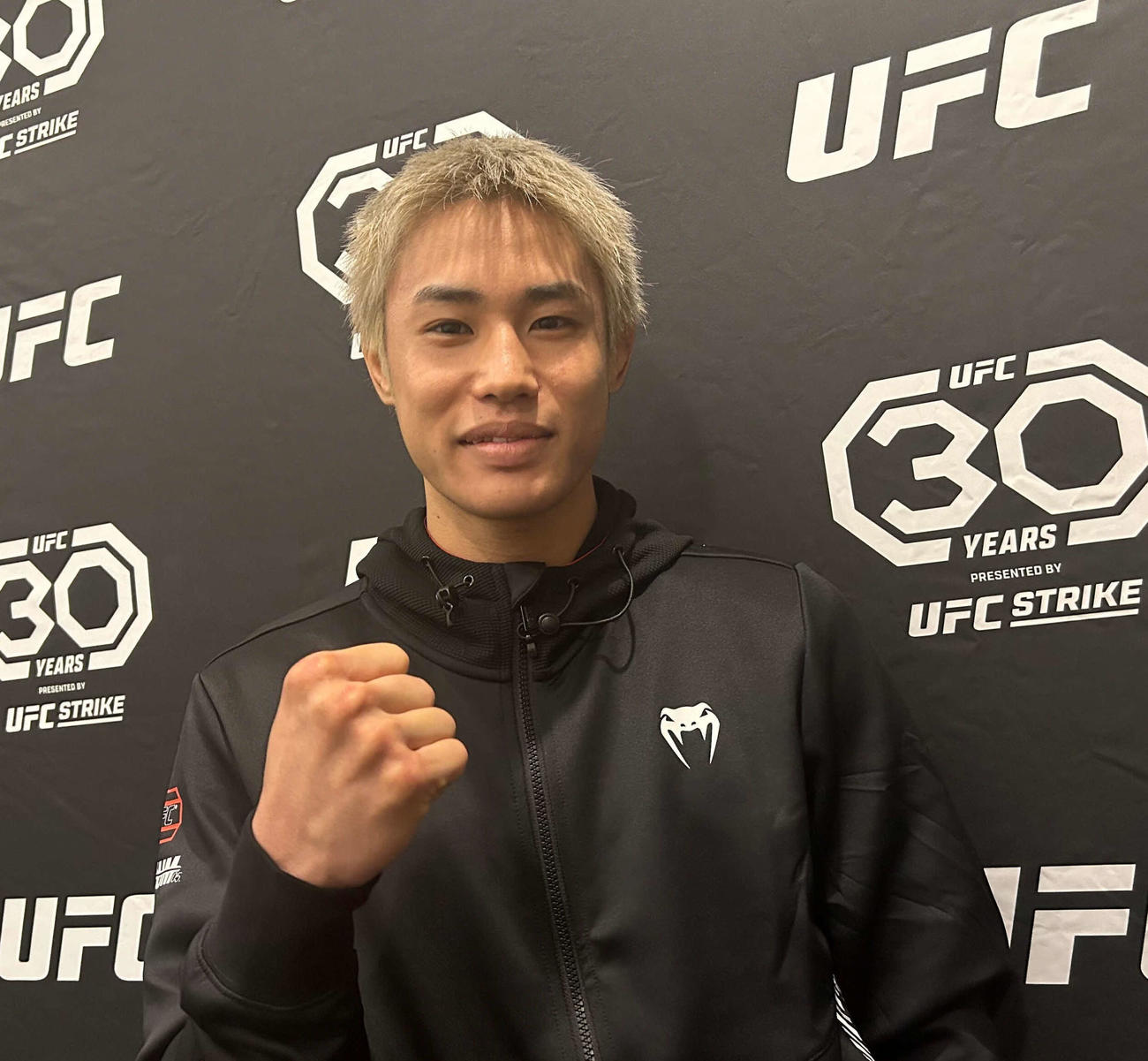 UFC5連勝を成し遂げ、来年の王座挑戦をにらむフライ級の平良達郎（C）Zuffa LLC／UFC