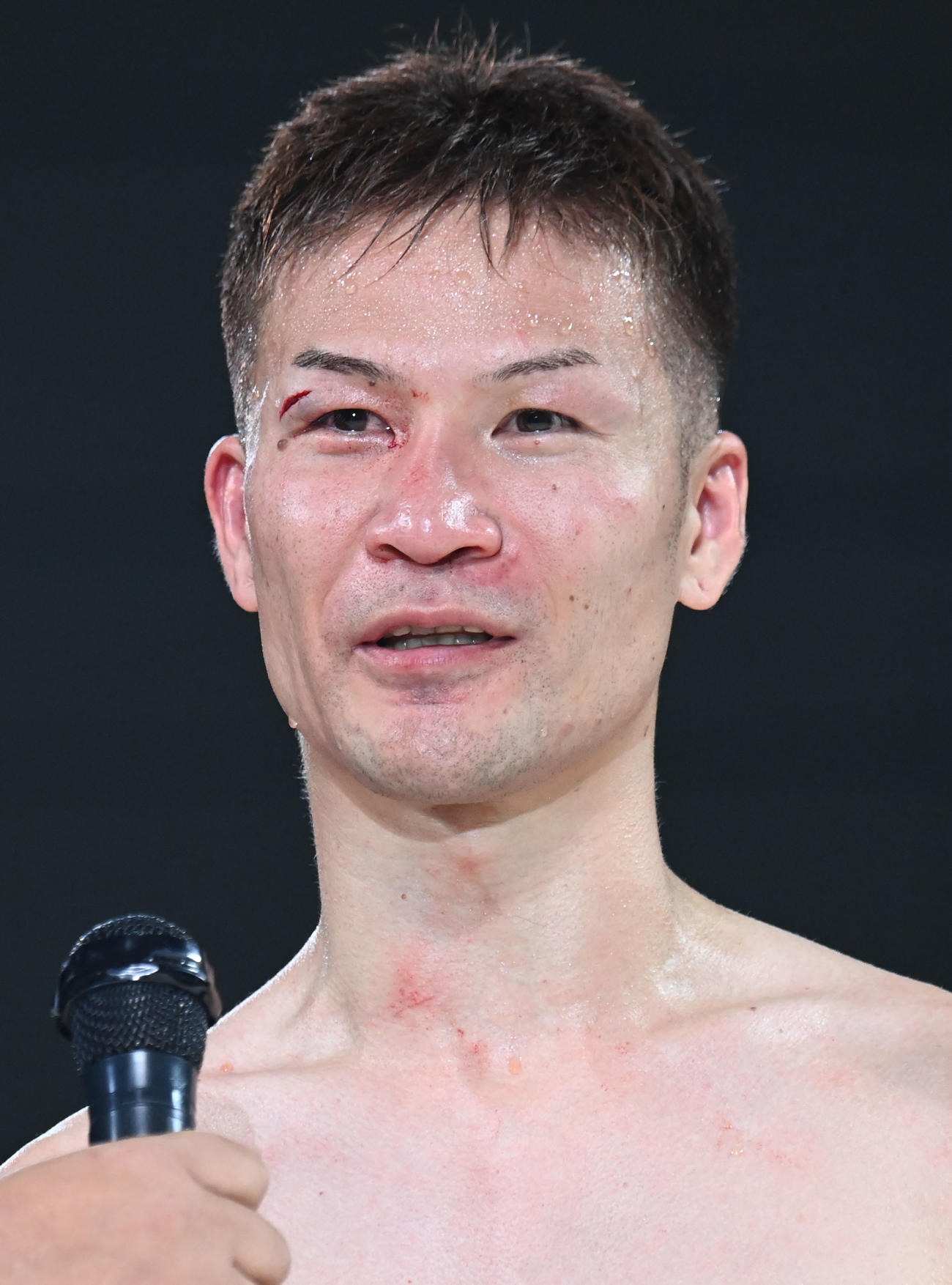 石橋克之　顔（撮影・和賀正仁）