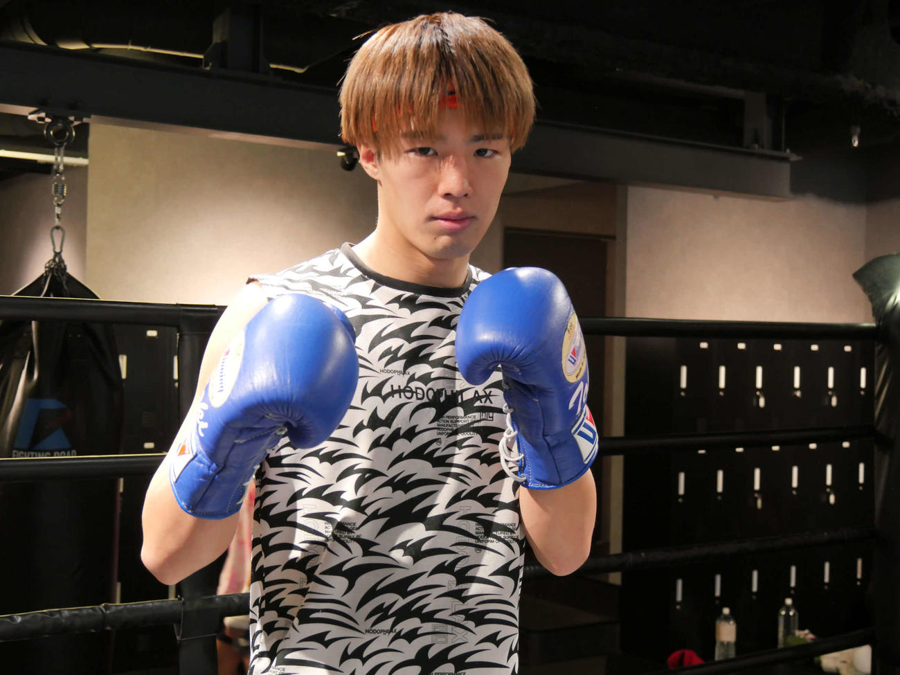 クマンドーイとの決勝に臨む田丸辰（写真提供・RISE）