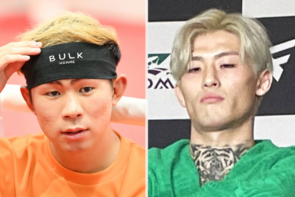 YA－MAN（左）と平本蓮