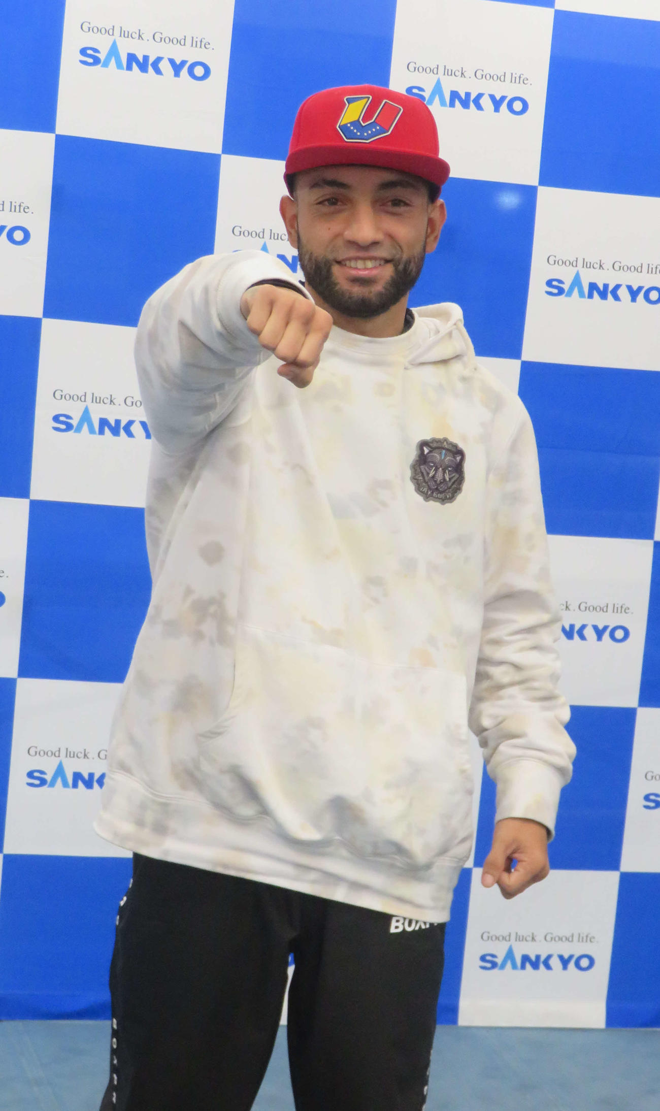 大みそかにWBA世界スーパーフライ級王者井岡一翔に挑戦する同級6位ホスベル・ペレス