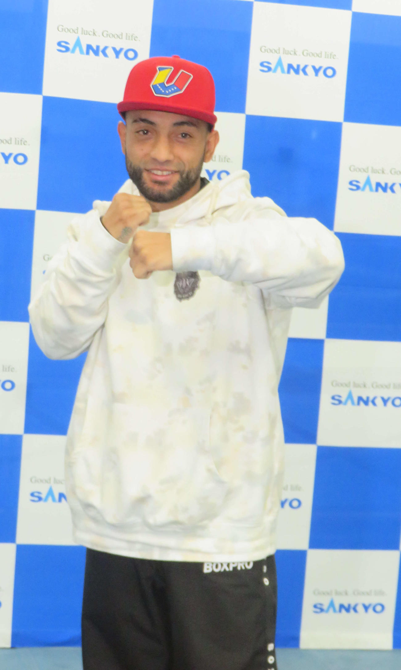 WBA世界スーパーフライ級王者井岡一翔からのKO勝ちに意欲をみせた同級6位ホスベル・ペレス