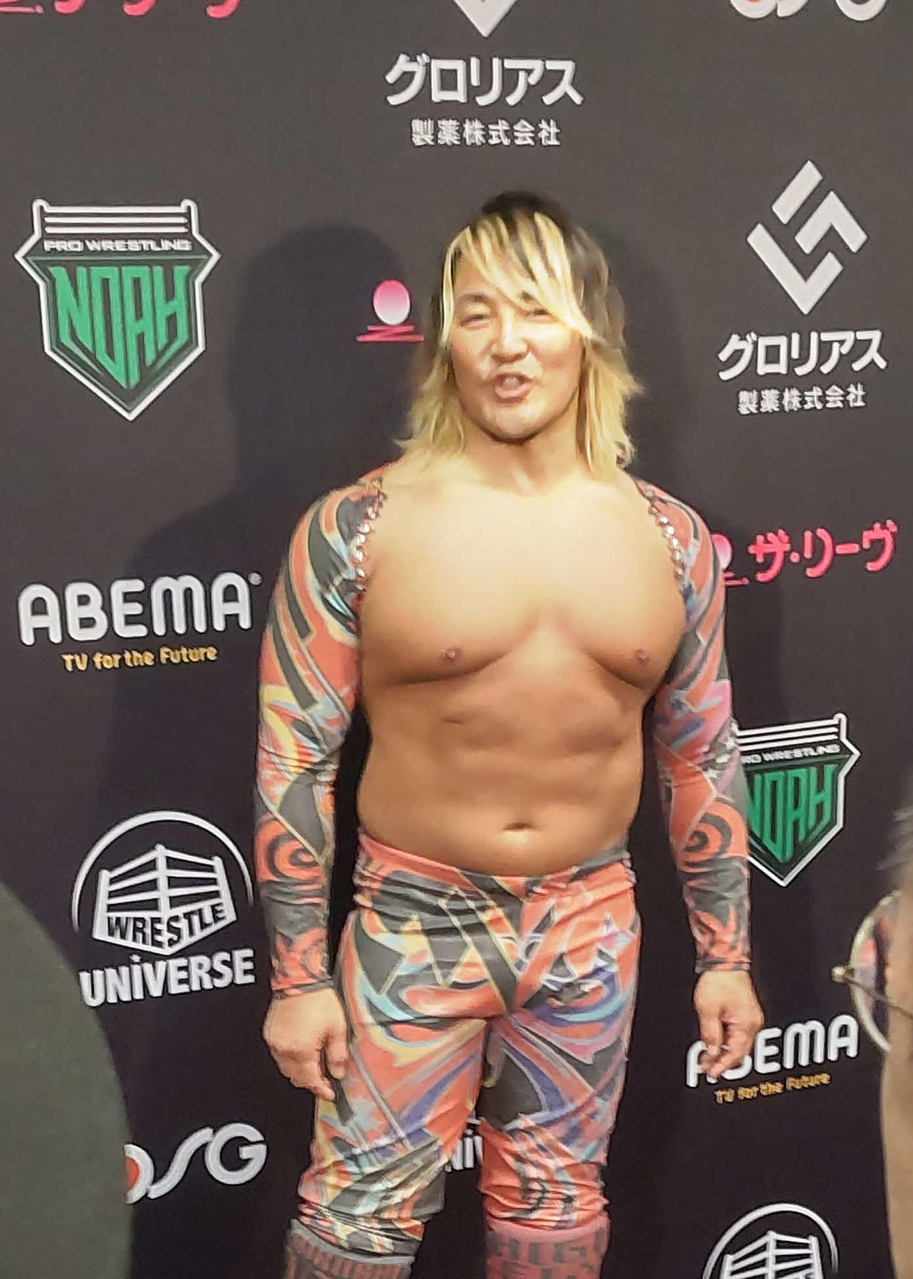 社長初戦のタッグ戦は負けとなった棚橋弘至