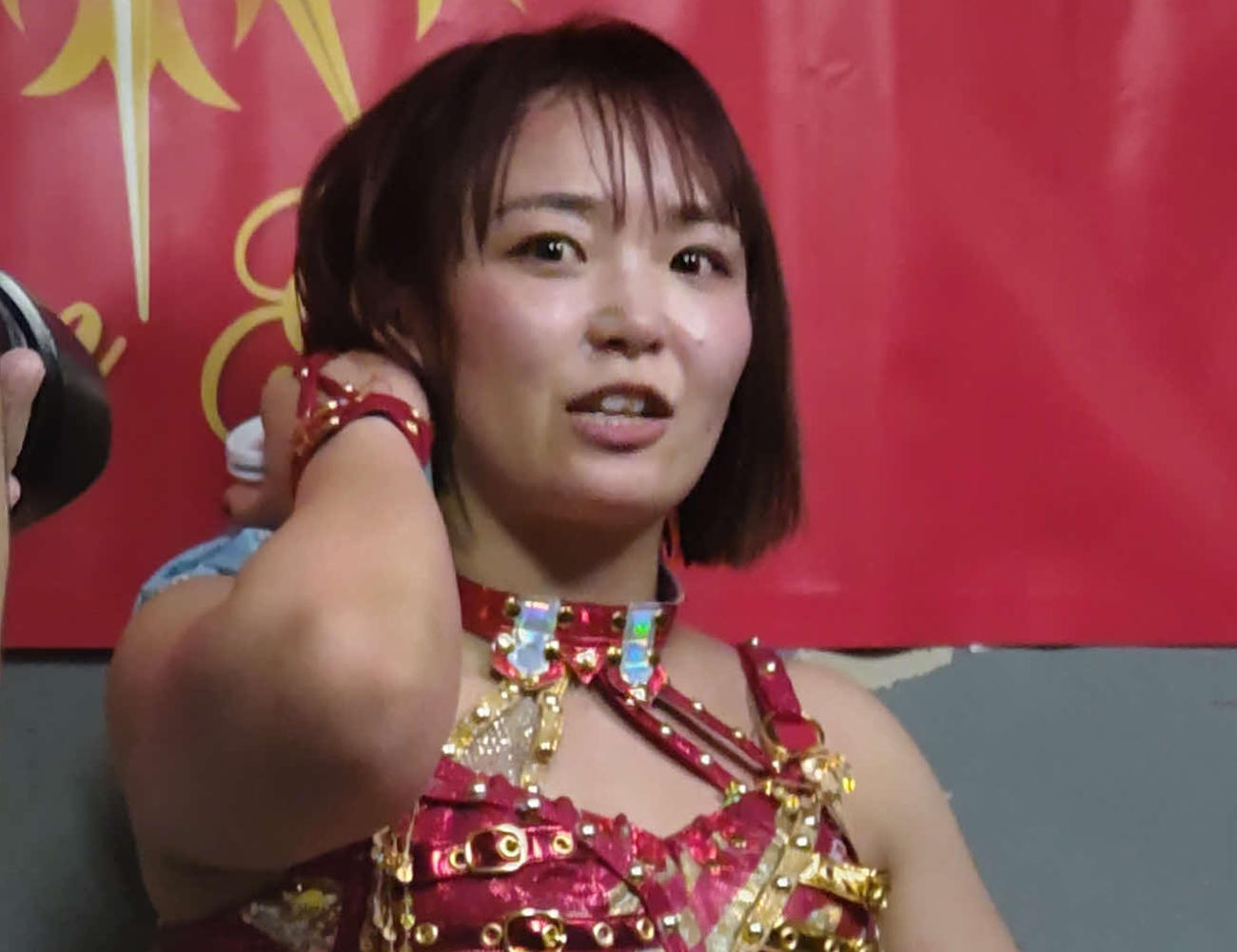 橋本千紘にリベンジを果たし、充実感をただよわせるSareee