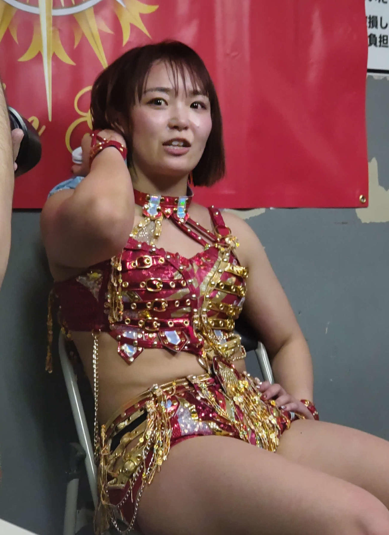 橋本千紘にリベンジを果たし、充実感をただよわせるSareee
