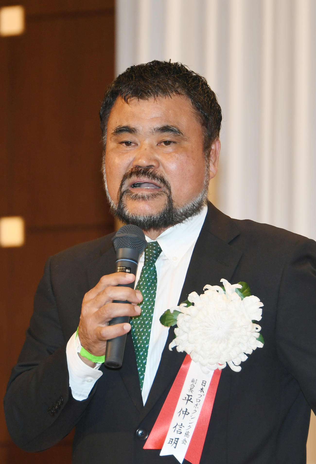 平仲信明氏（2020年2月7日撮影）