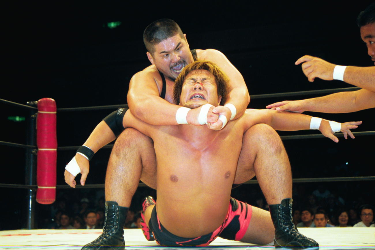 吉江豊は小島聡にキャメルクラッチ