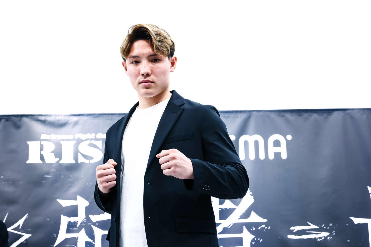 RISEエルドラドでの活躍が期待されるYURA（RISE提供）