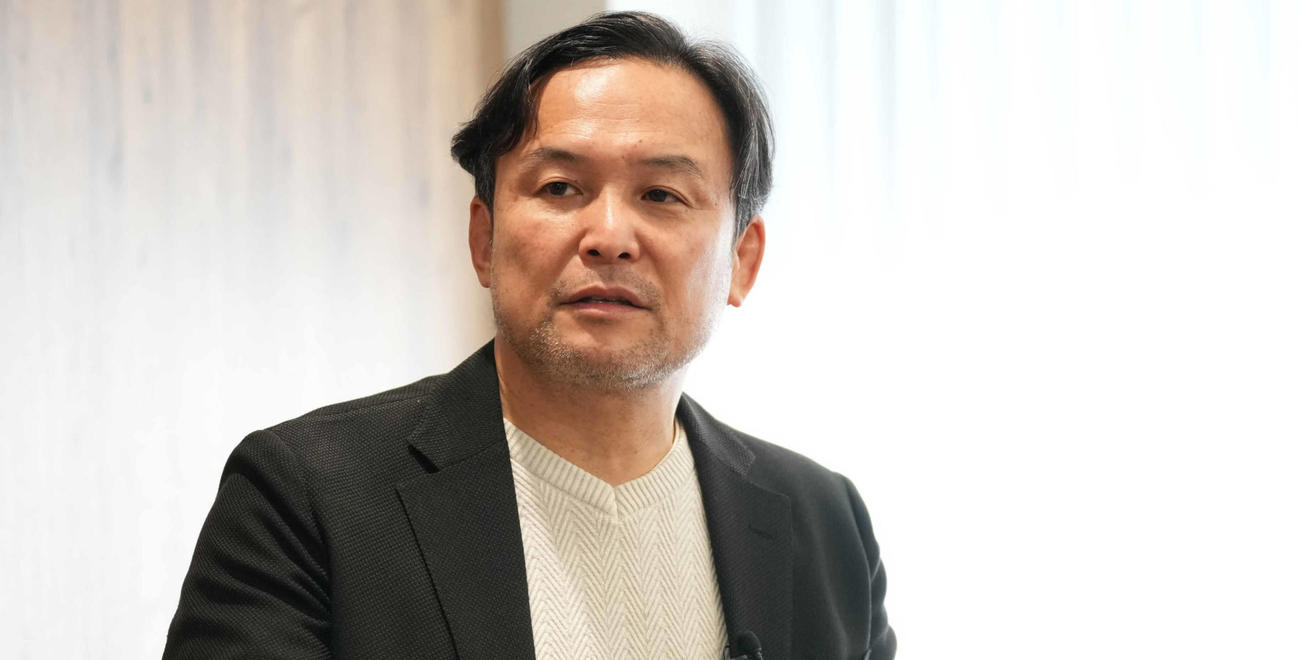 RISEの伊藤隆代表（2024年1月25日撮影）
