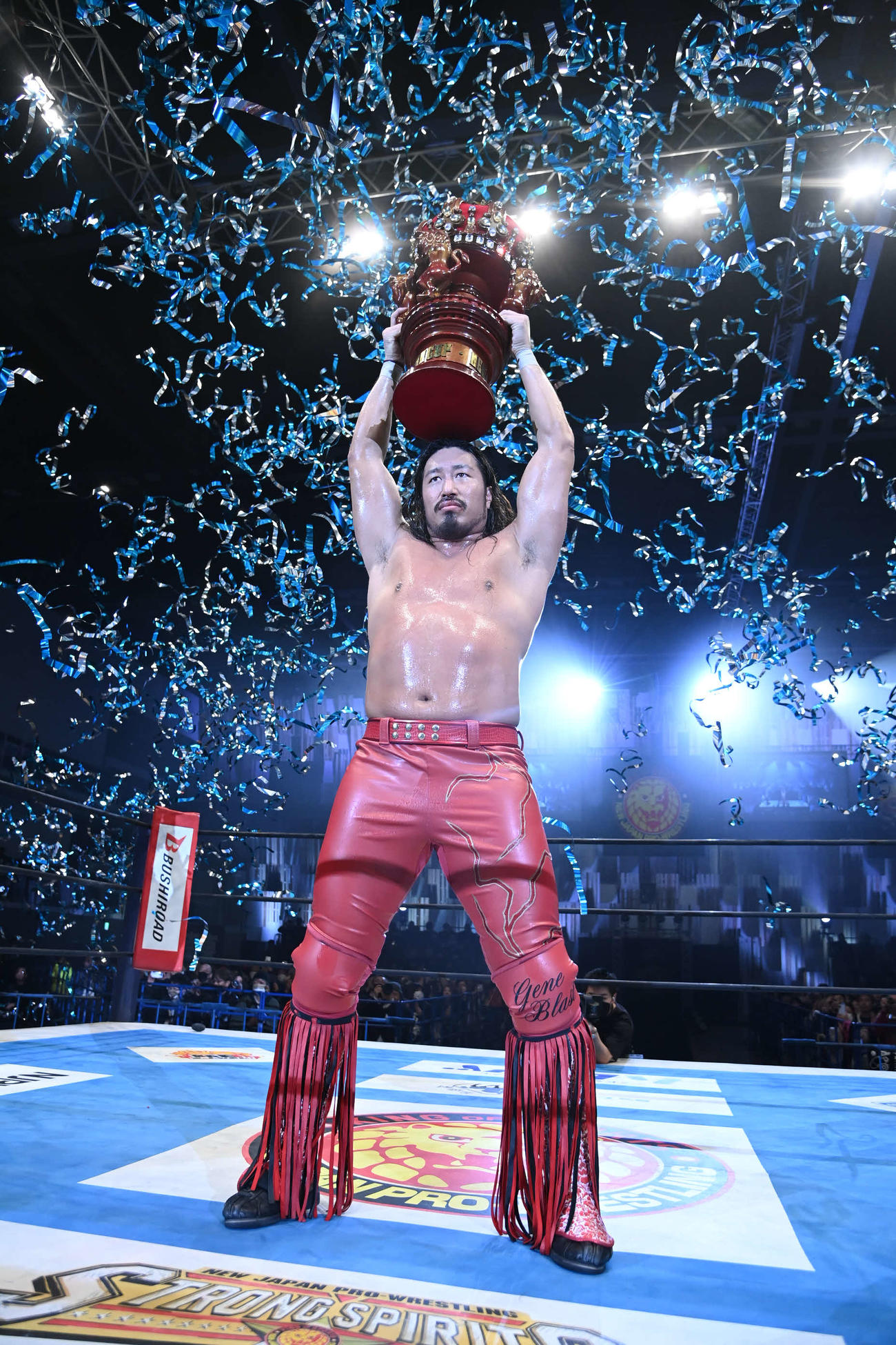 新日本】NJC決勝で辻陽太が後藤洋央紀を倒して初優勝！4月両国で同門
