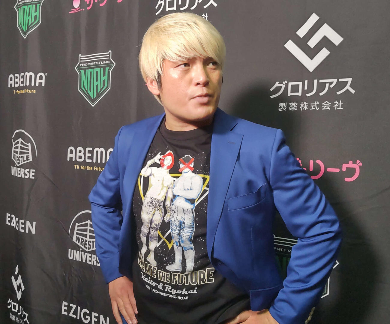 上から目線で新日本プロレスの若手に胸を貸してやる」と言い放った拳王