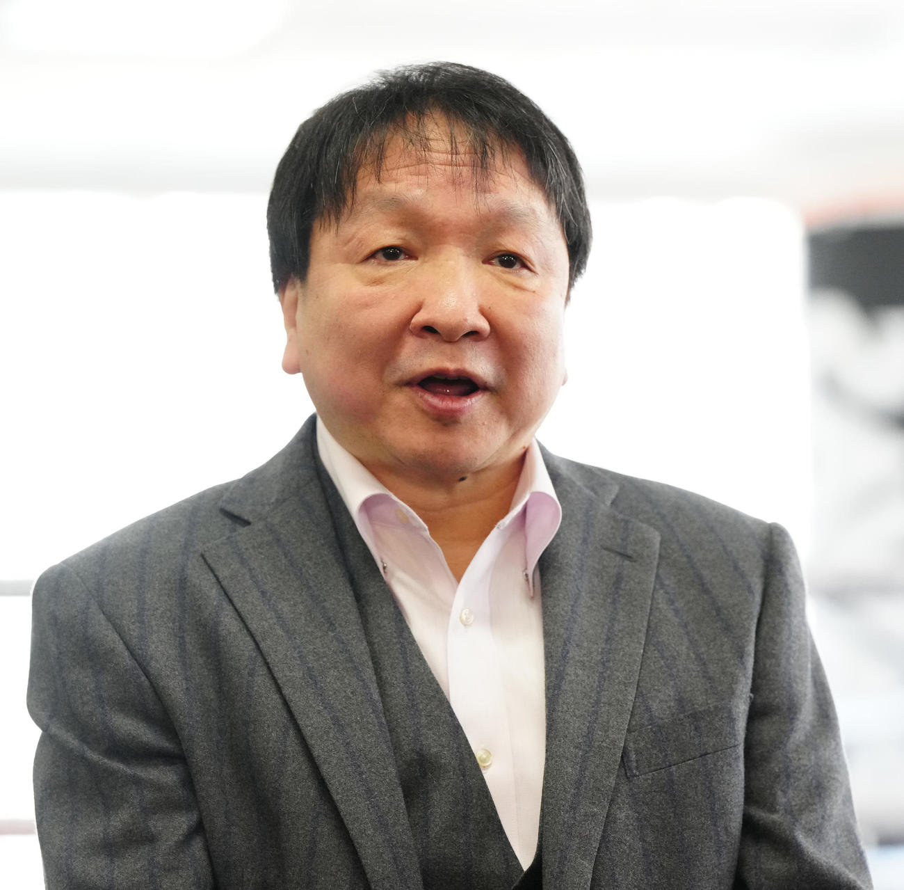 大橋ジム大橋会長（2024年2月8日撮影）