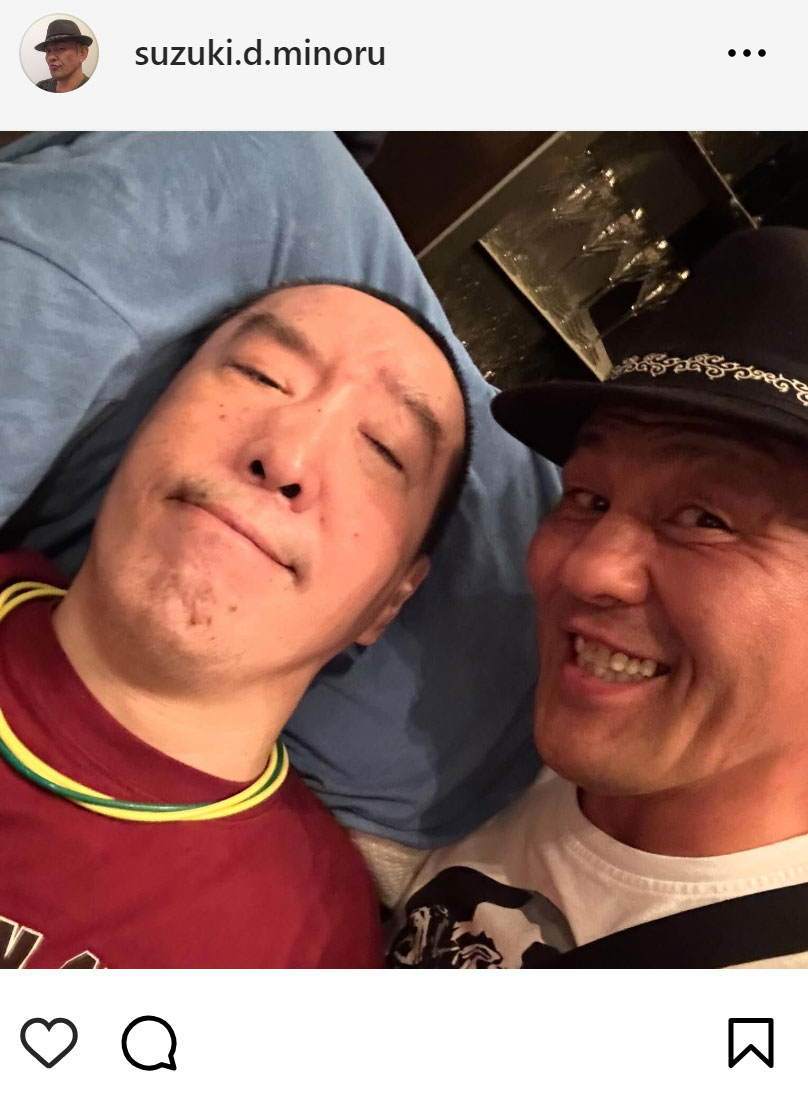鈴木みのるのインスタグラムから