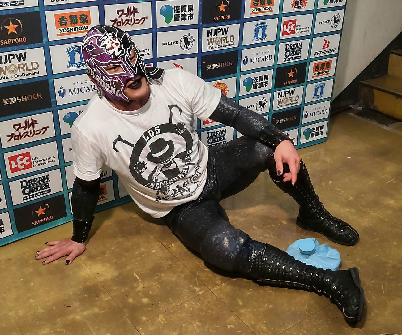 ティタンとの同門対決に敗れて開幕連敗となったBUSHI