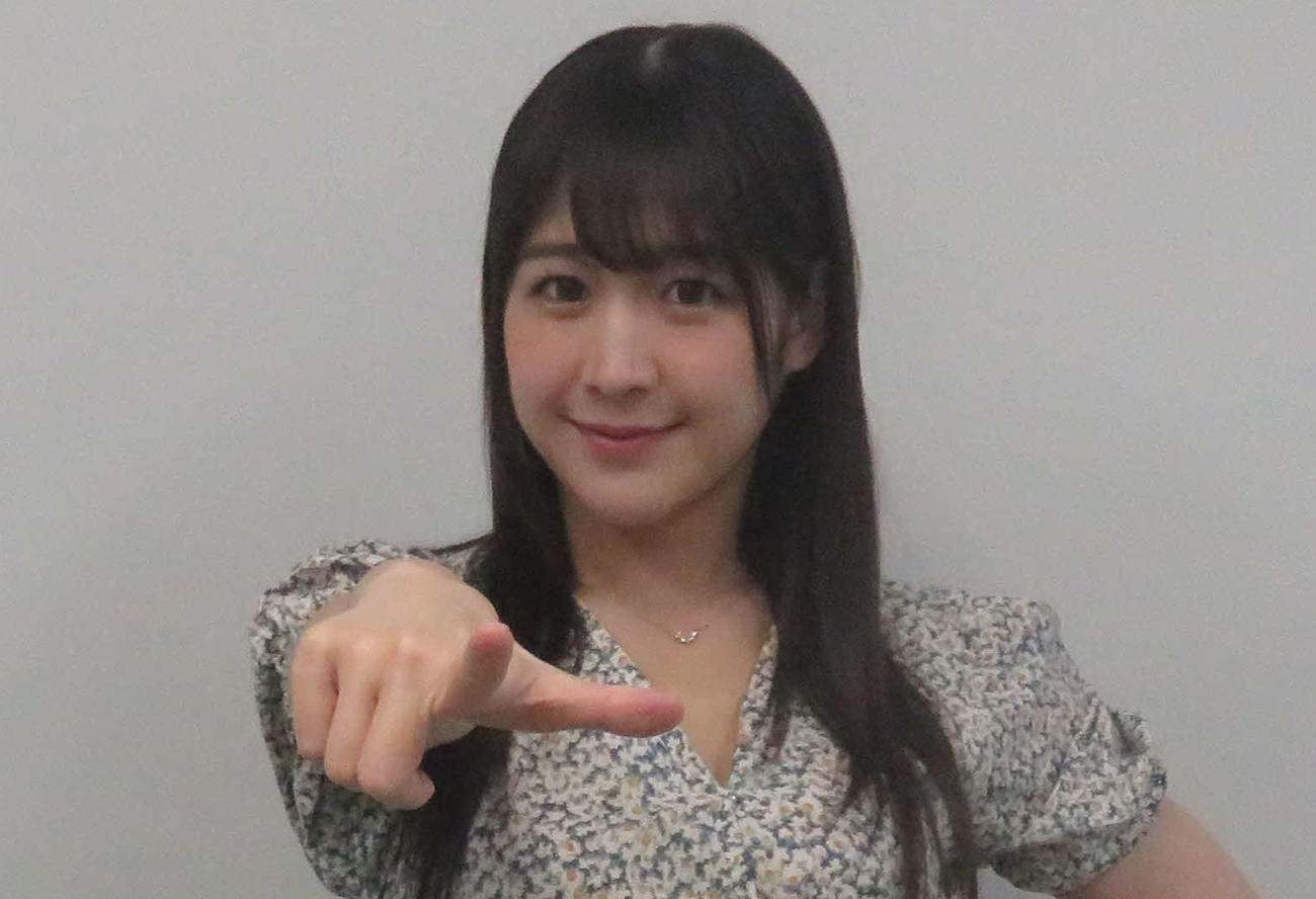 上原わかな（2024年4月撮影）