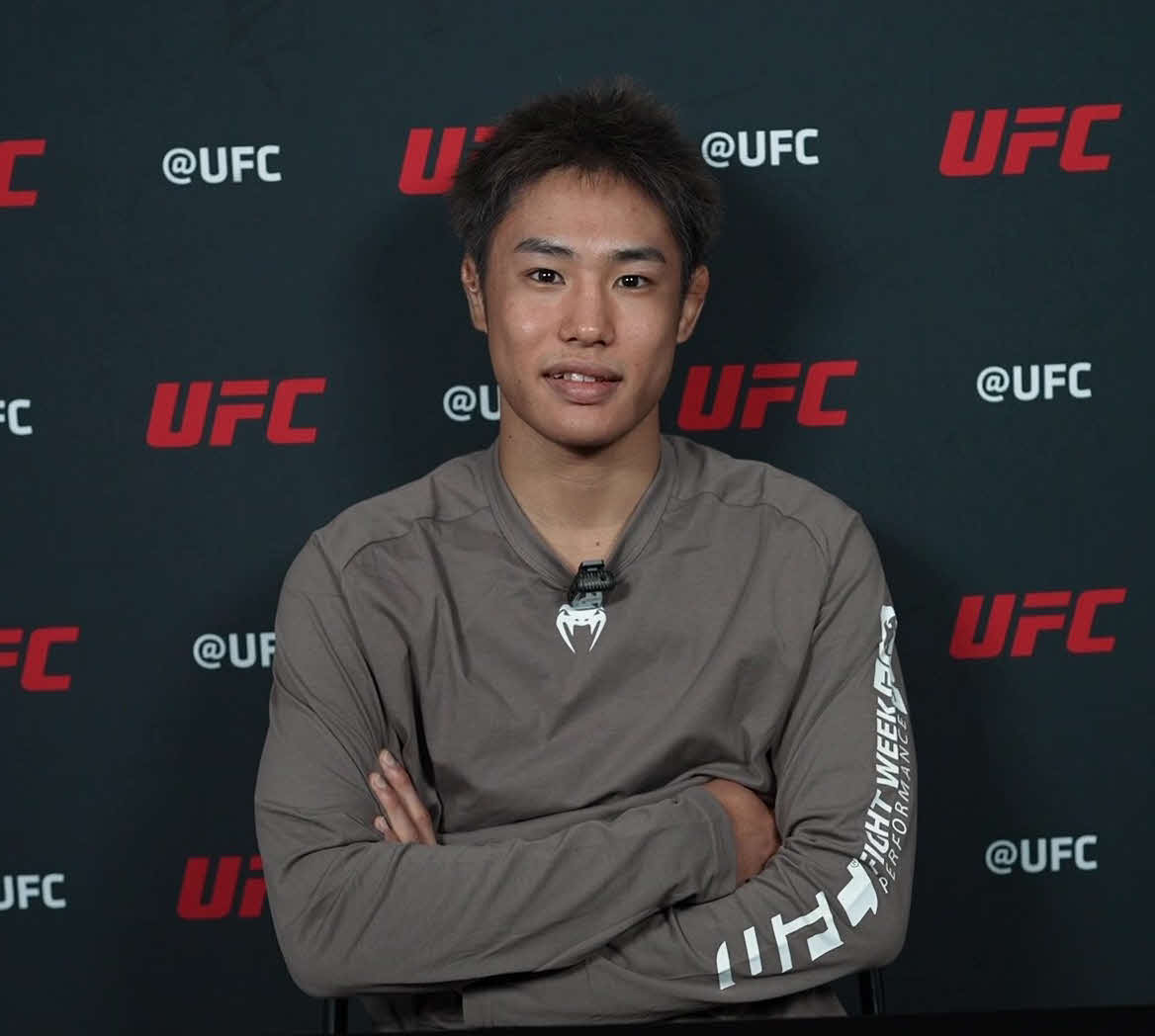 UFCファイトナイト・ラスベガス93大会のメインでランカー対決に臨むUFCフライ級13位平良達郎（C）Zuffa LLC／UFC