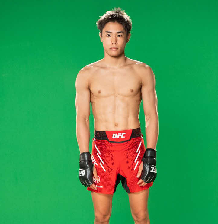 UFCファイトナイト・ラスベガス93大会のメイン登場に向けて気合十分のUFCフライ級13位平良達郎（C）Zuffa LLC／UFC