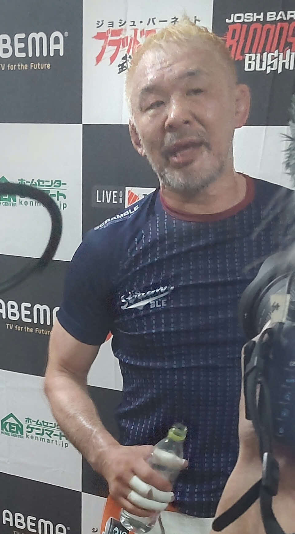 桜庭和志は楽しそうに試合を振り返り、次回大会出場にも意欲を見せた