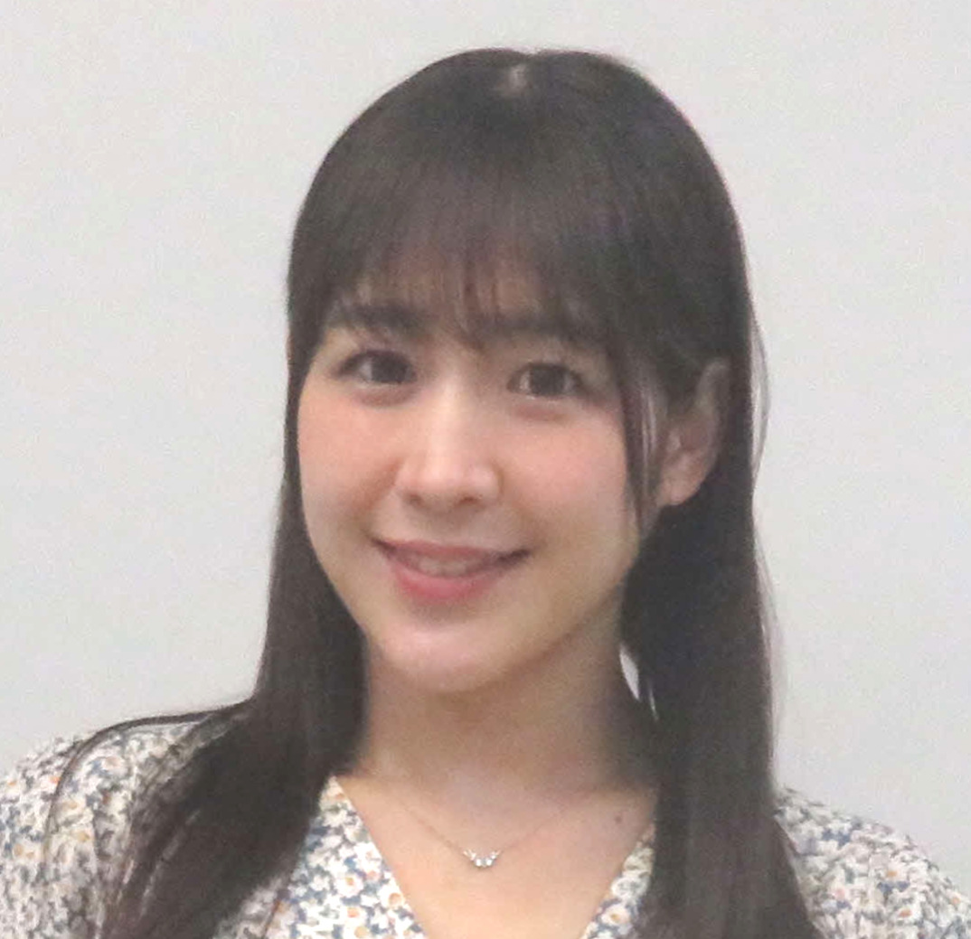 上原わかな（2024年4月撮影）
