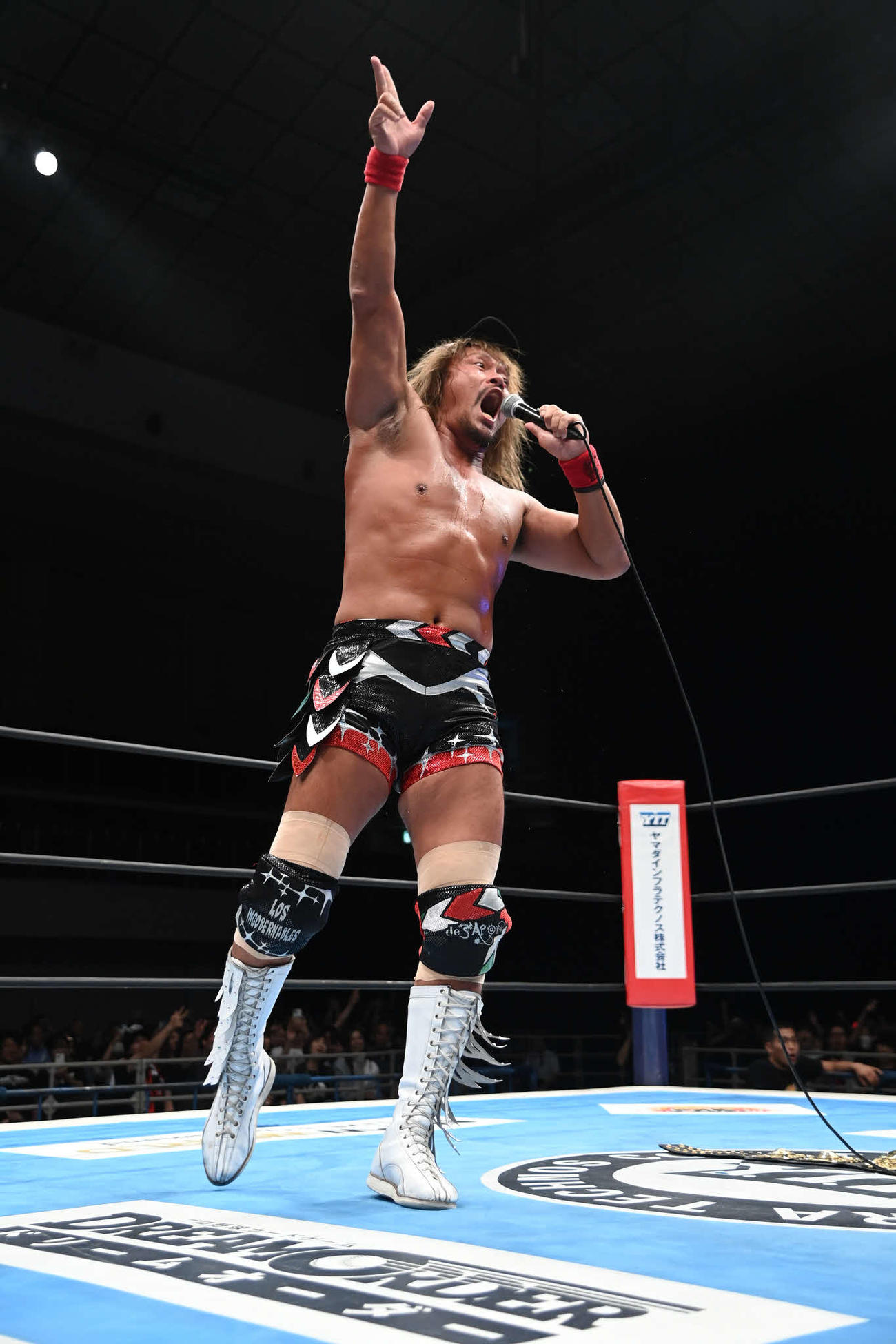 福岡で「デ・ハポン締め」した内藤哲也　（C）新日本プロレス