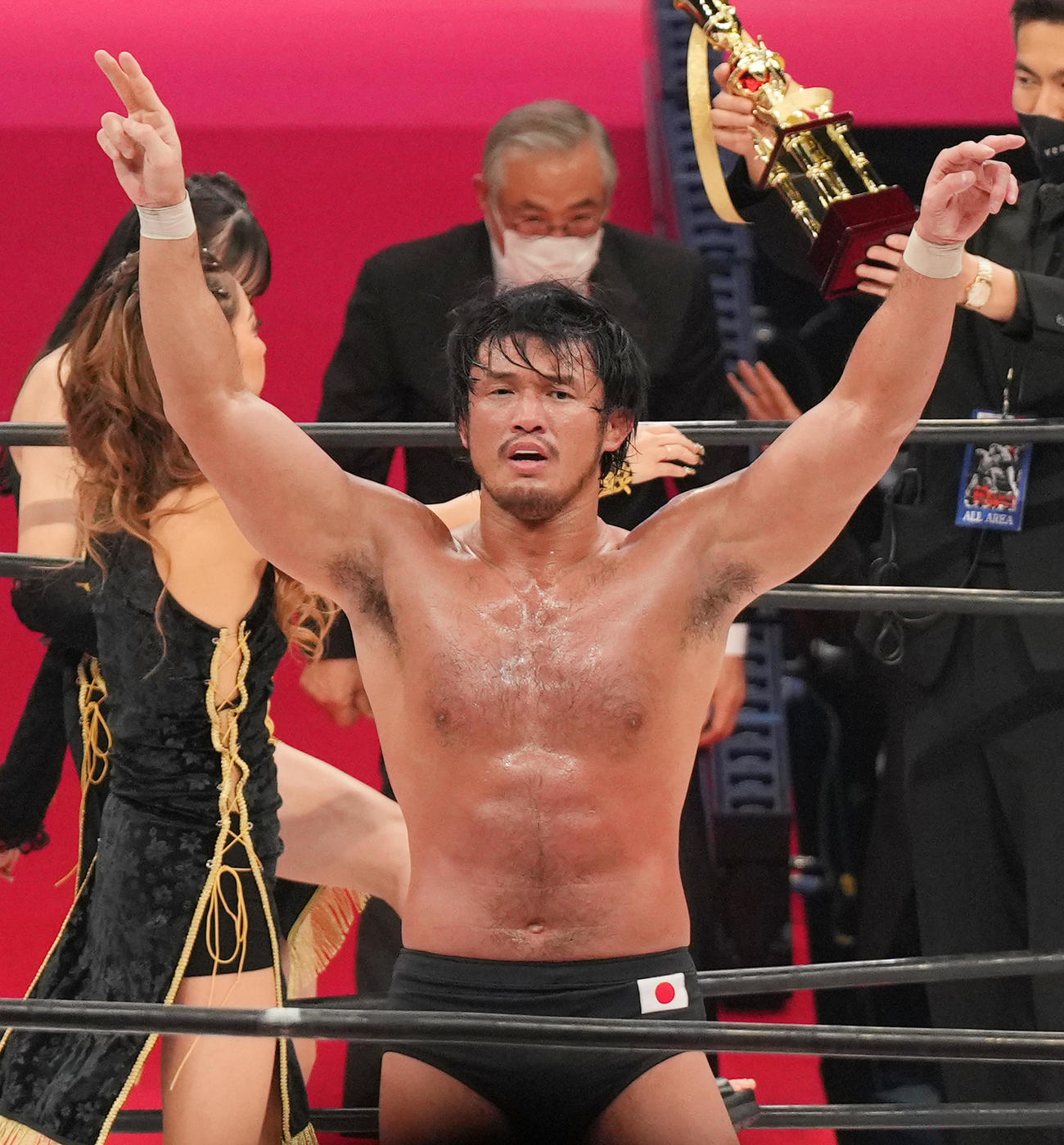 柴田勝頼（2022年12月28日撮影）
