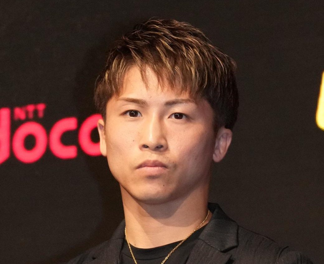 井上尚弥（2024年7月16日撮影）