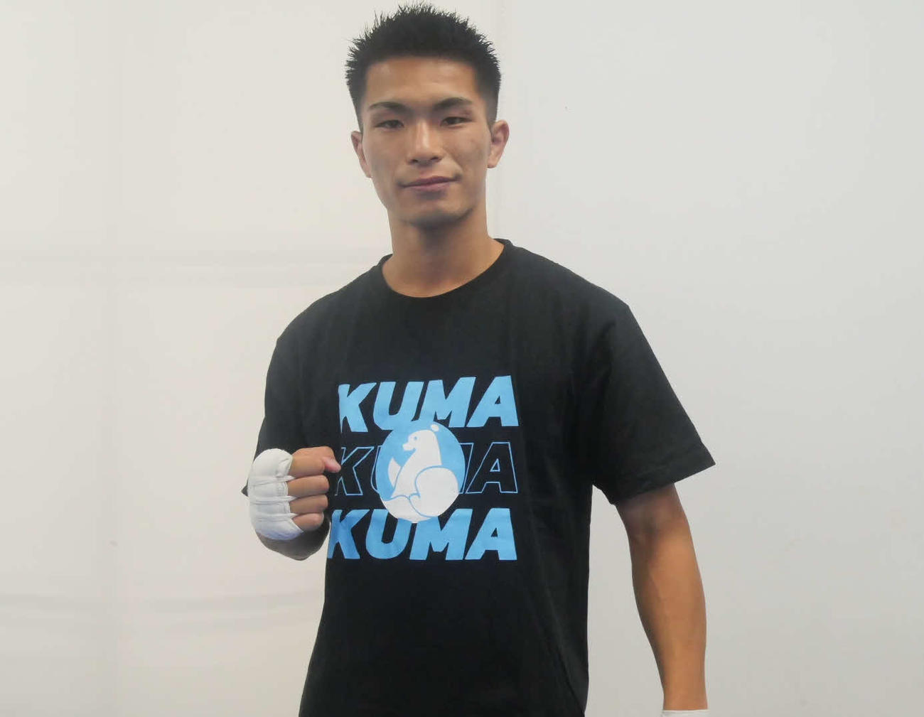 バンタム級王者・大崎孔稀に挑戦する大森隆之介（C）RISE