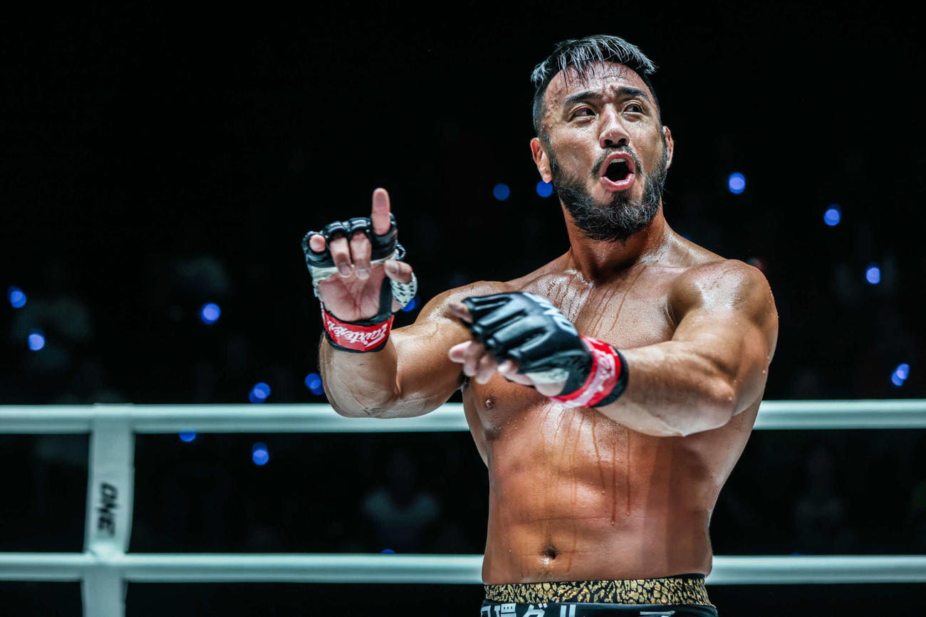 ONEデンバー大会で6戦連続フィニッシュを狙う手塚裕之　（C）ONE Championship