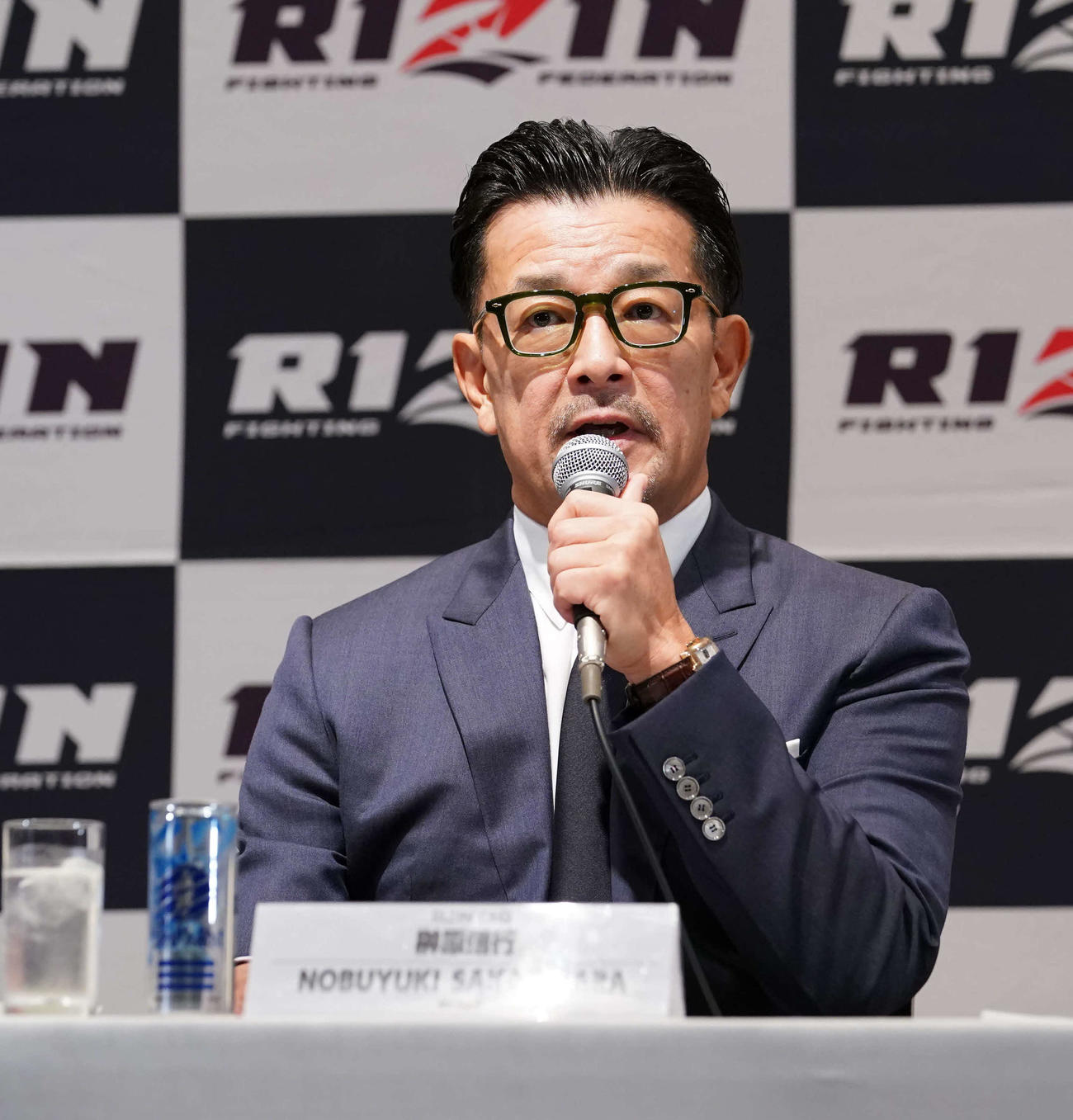 RIZINの榊原CEO（2023年10月撮影）