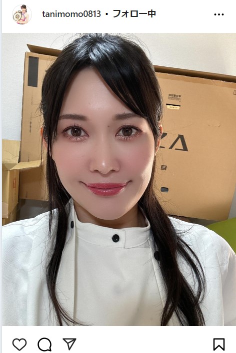 谷ももの公式インスタグラムから