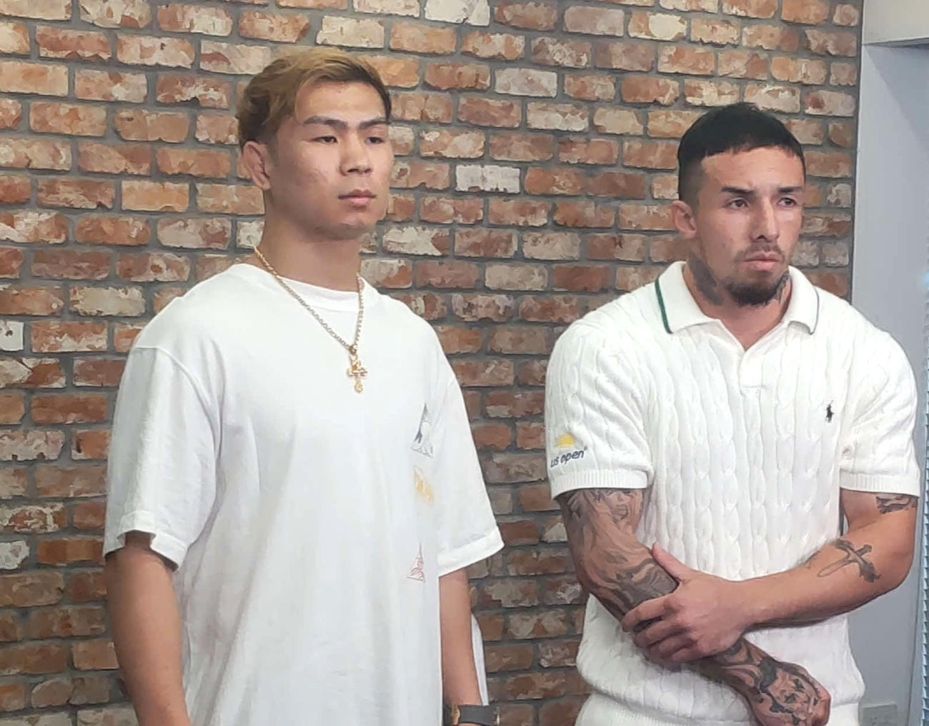YA－MAN（左）と木村“フィリップ”ミノル