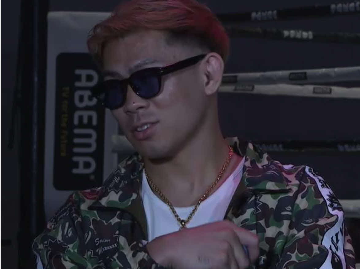 木村ミノル容疑者との試合が消滅し、ABEMA無料配信にゲストで登場したFIGHT CLUBプロデューサーのYA－MAN
