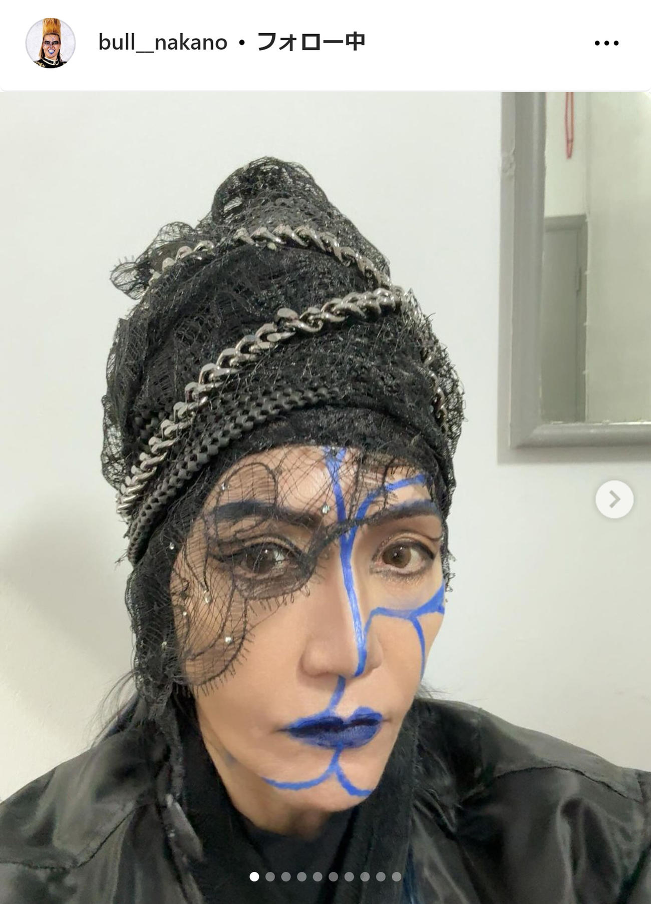 ブル中野さんのインスタグラムから