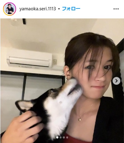 山岡聖怜のインスタから