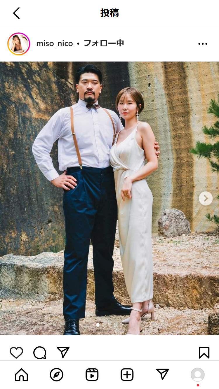 奈良岡にこのインスタグラムから