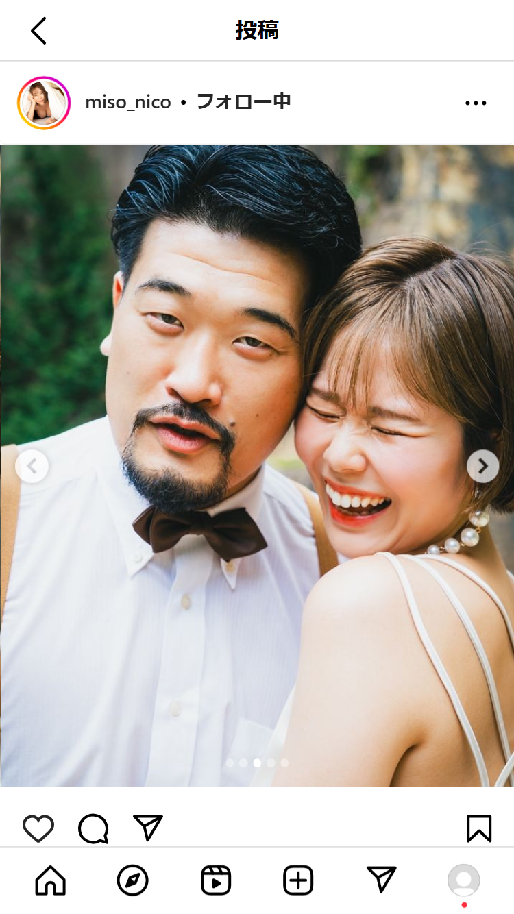 奈良岡にこのインスタグラムから