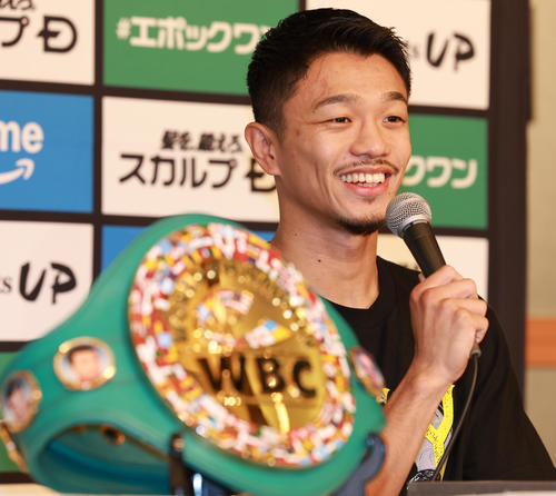 ボクシング】WBCバンタム級王者中谷潤人が12月WBC総会にゲスト出席と