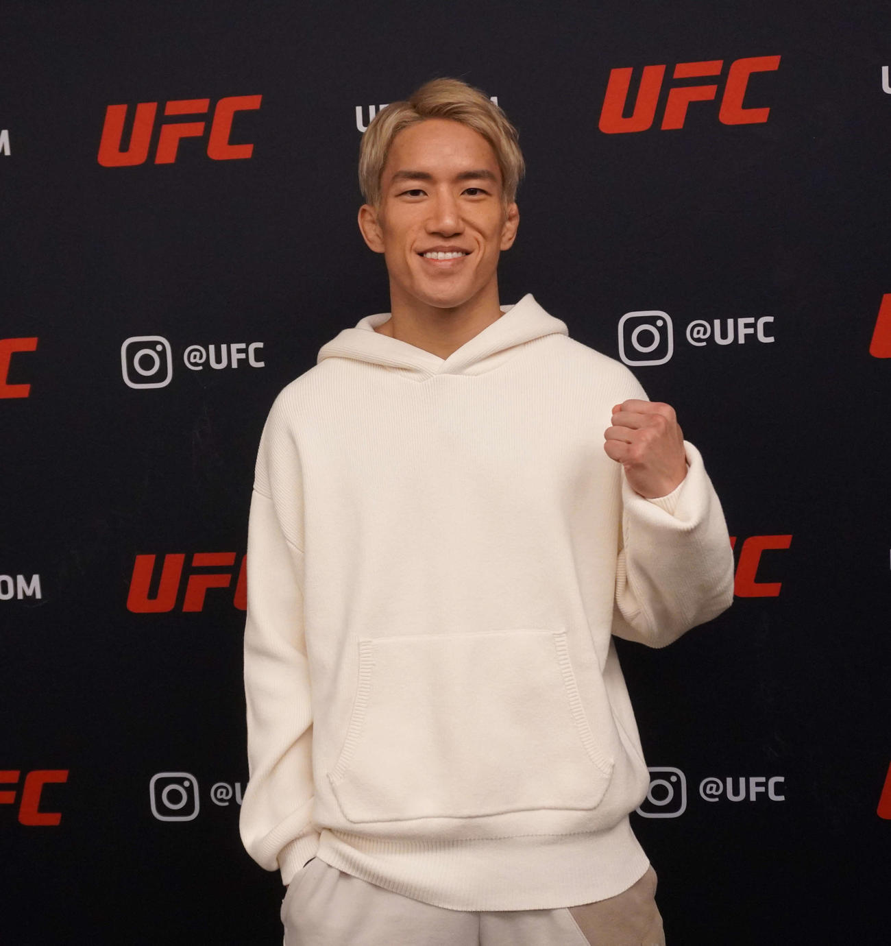 UFC310大会でフライ級王座に挑戦する朝倉海（C）U－NEXT（C）Zuffa LLC／UFC