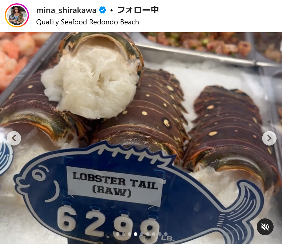 白川未奈のインスタグラムから