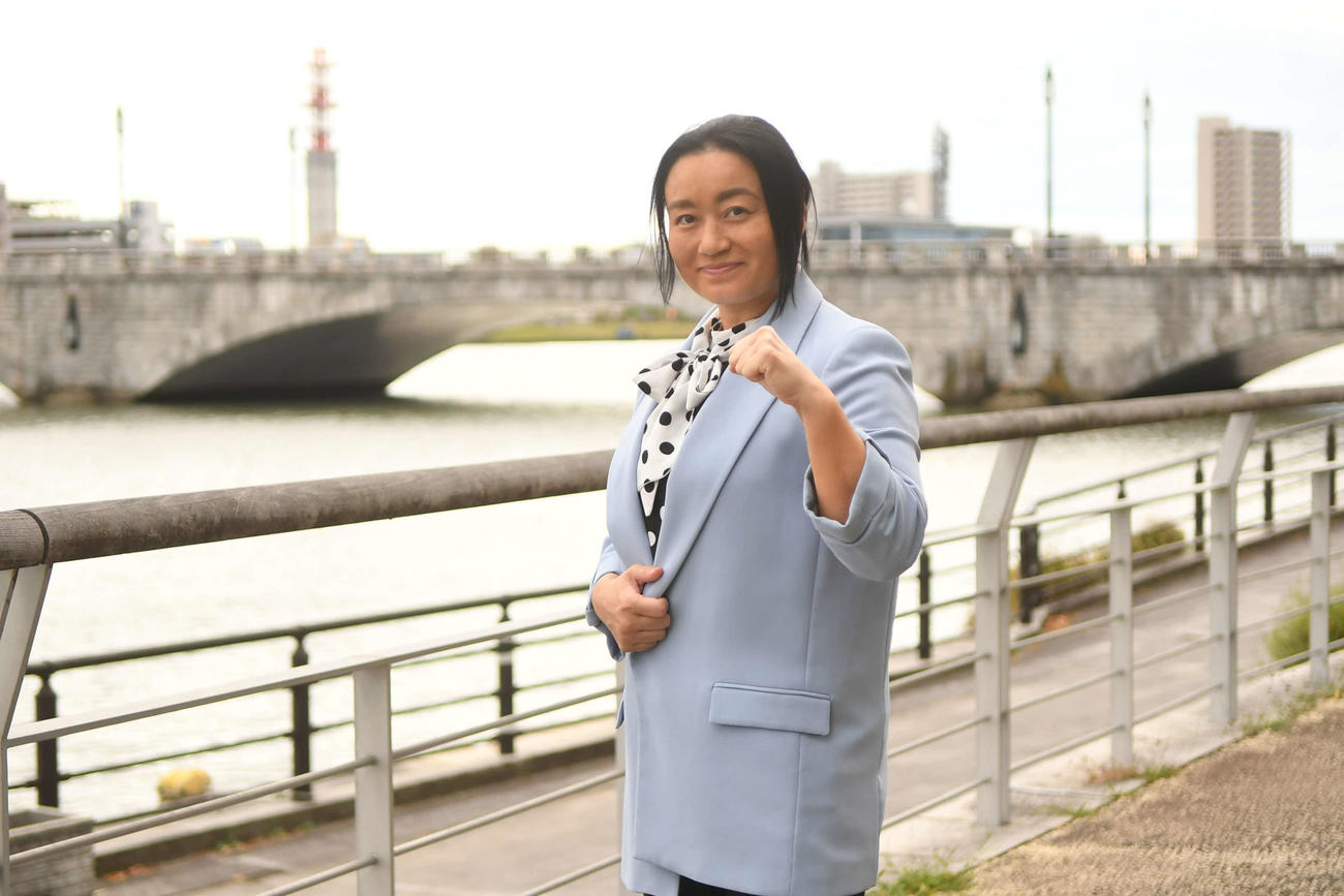 里村明衣子（2024年10月30日撮影）