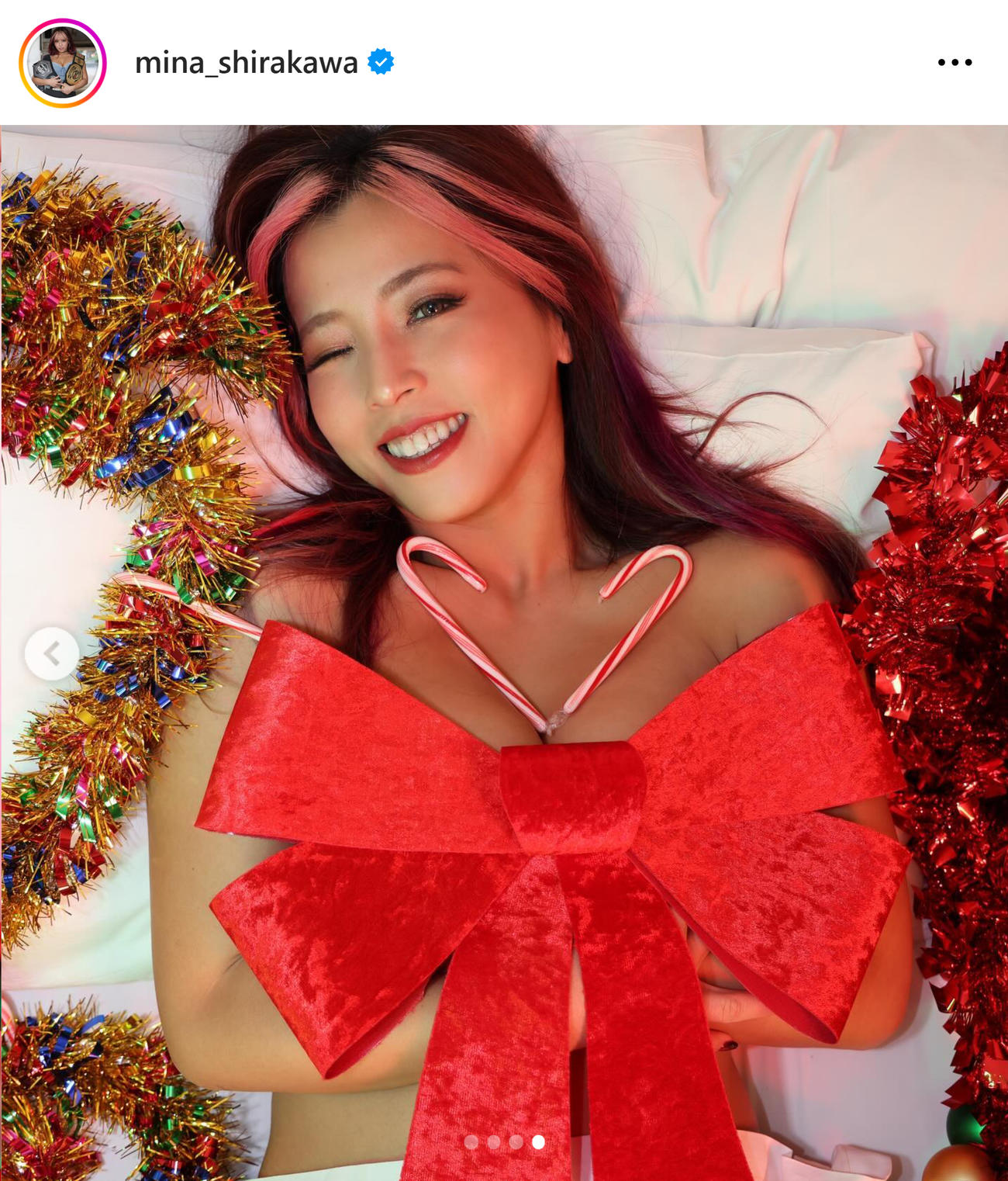 白川未奈のインスタグラムから