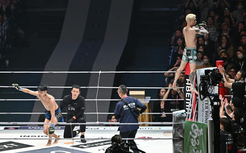 RIZIN】“壬生の大蛇”福田龍彌が54秒でBADナマズ芦澤竜誠飲み込み「強