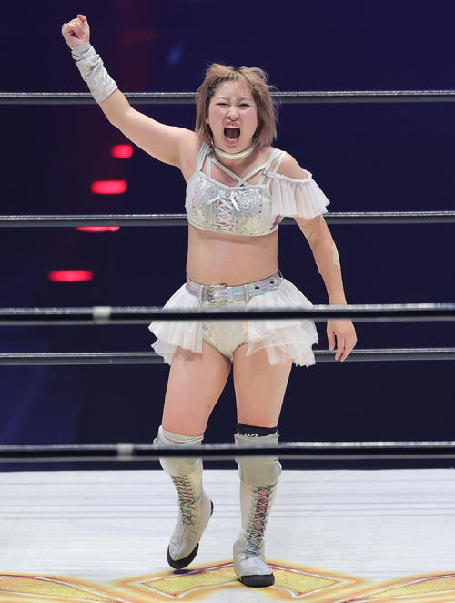 新春ドリーム・ランブルで勝利した真白優希（撮影・野上伸悟）