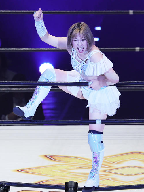 新春ドリーム・ランブルで勝利した真白優希（撮影・野上伸悟）